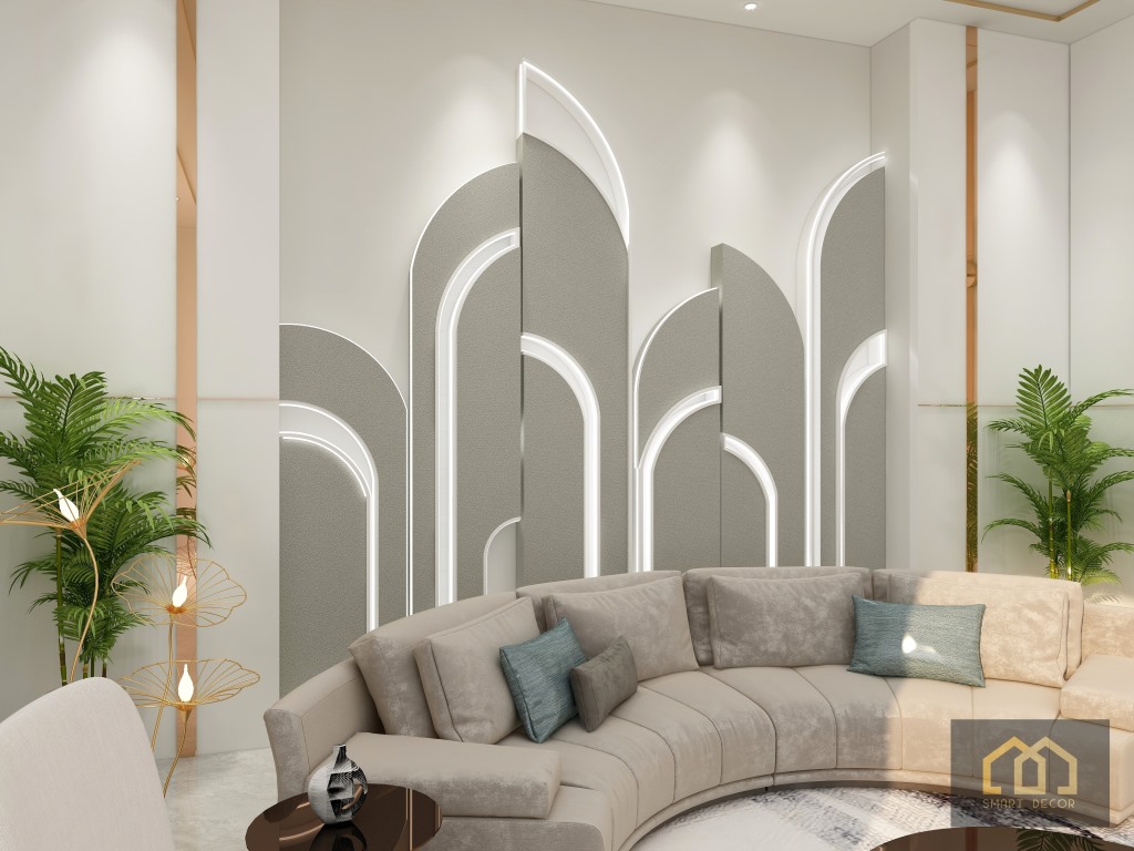 Waiting Area with Wall Decor