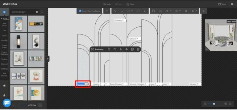 CAD Wall Texture Using Coohom