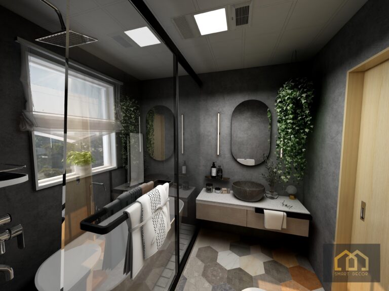 Modern Organic Bathroom